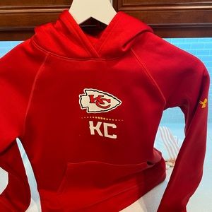 UA KC red kids hoodie